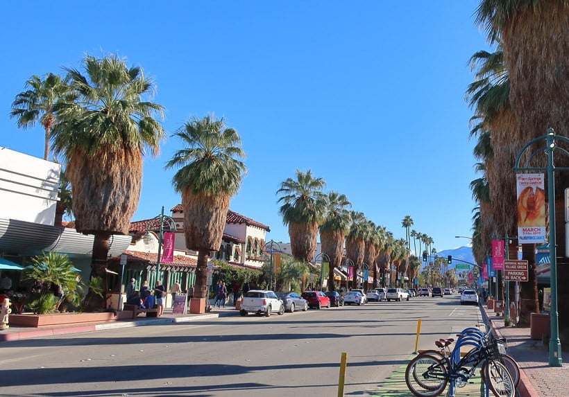 Image of downtown Palm Springs
