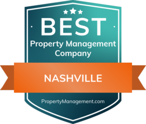 Best Property Management Company in Nashville, TN award